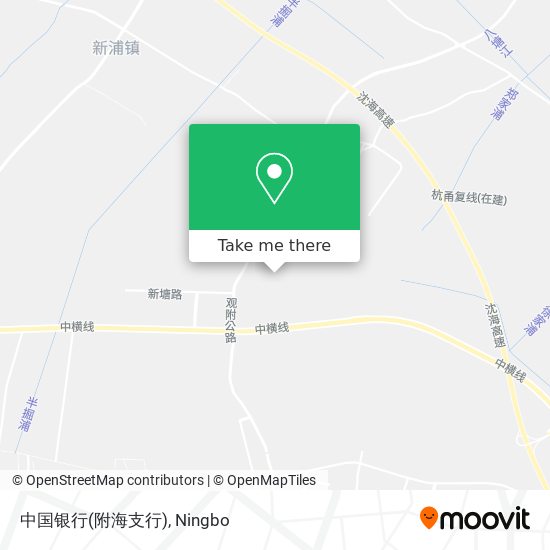 中国银行(附海支行) map