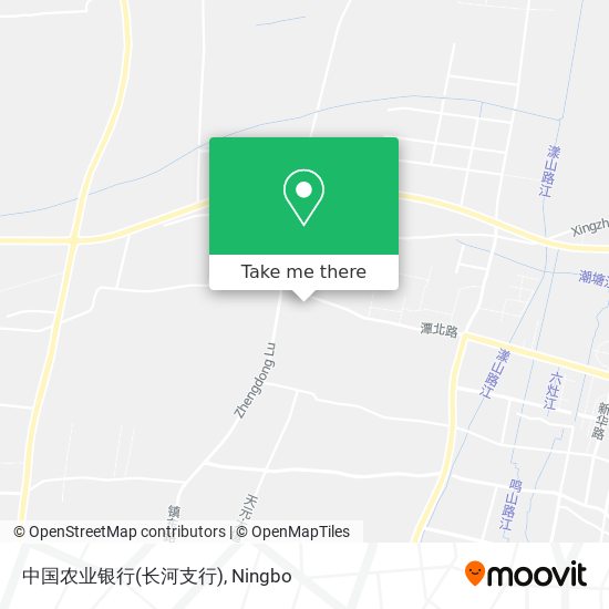 中国农业银行(长河支行) map