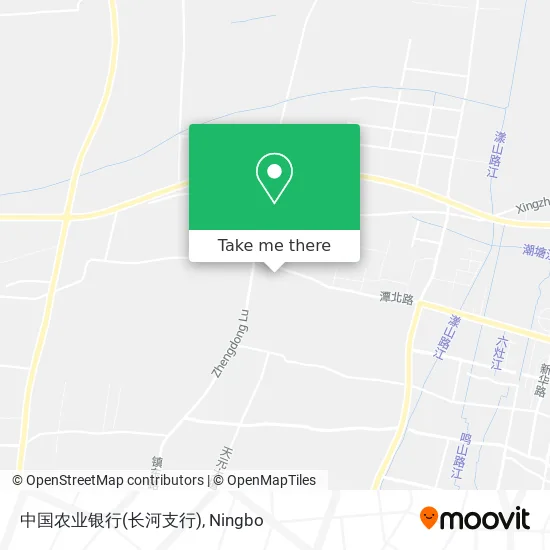 中国农业银行(长河支行) map