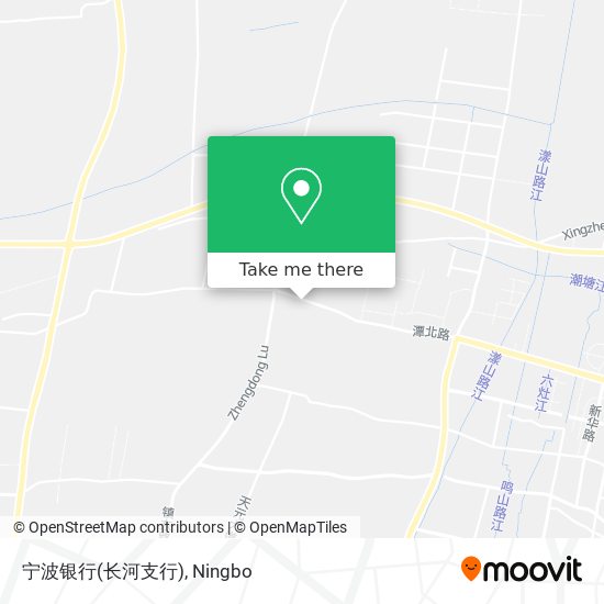 宁波银行(长河支行) map