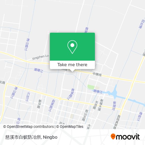 慈溪市白蚁防冶所 map