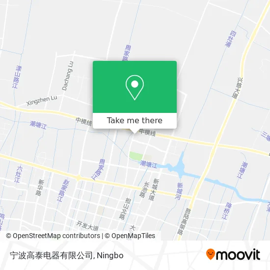 宁波高泰电器有限公司 map