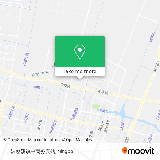 宁波慈溪镇中商务宾馆 map