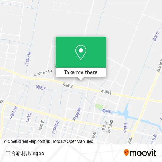 三合新村 map