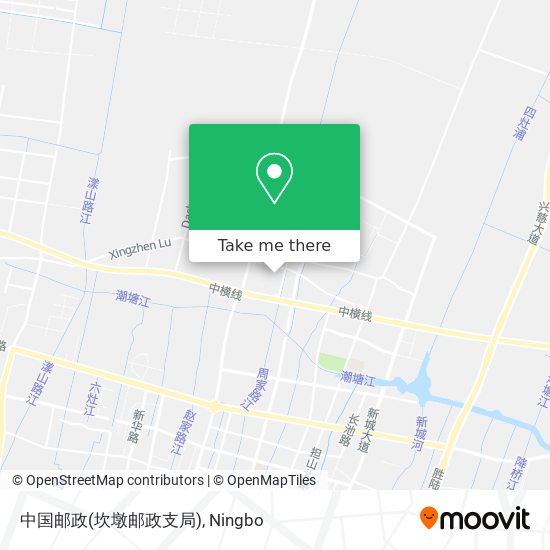 中国邮政(坎墩邮政支局) map
