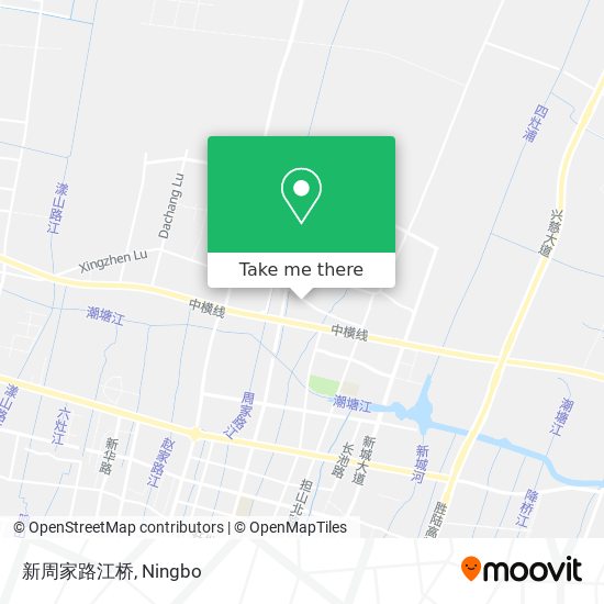 新周家路江桥 map