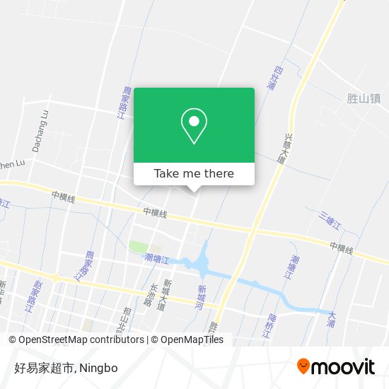 好易家超市 map