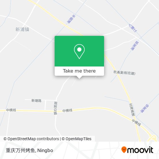 重庆万州烤鱼 map