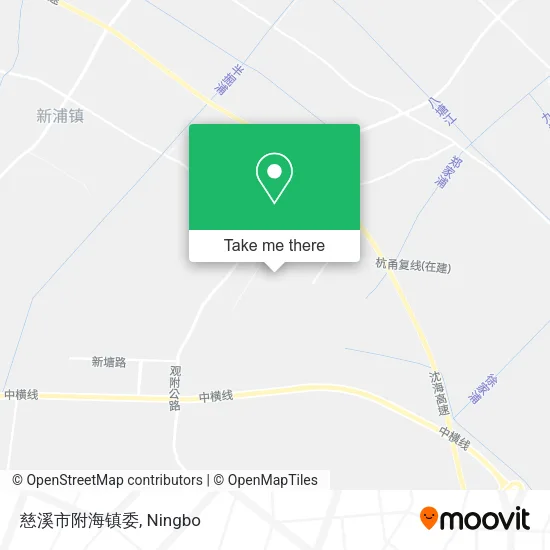 慈溪市附海镇委 map