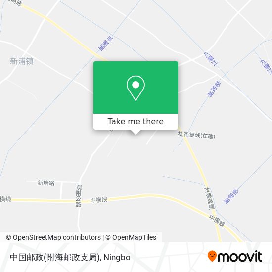 中国邮政(附海邮政支局) map