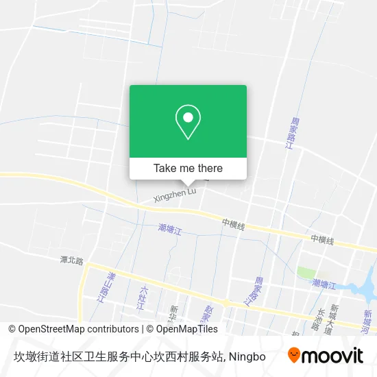 坎墩街道社区卫生服务中心坎西村服务站 map