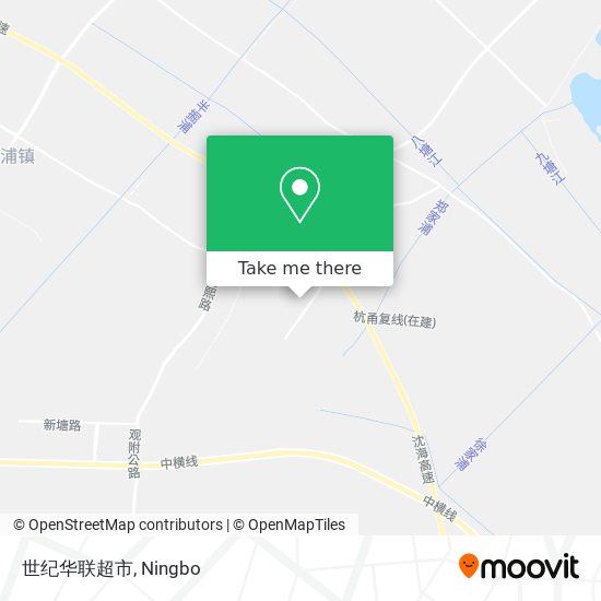 世纪华联超市 map