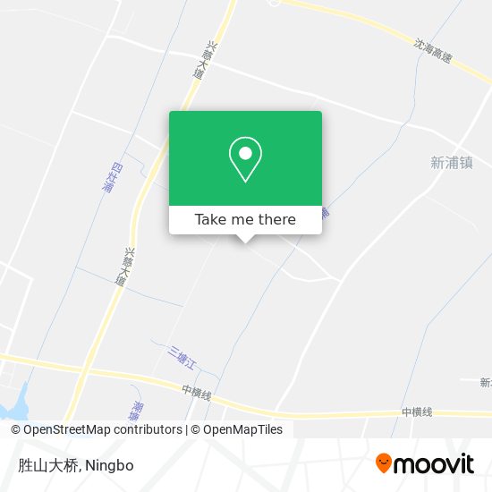 胜山大桥 map