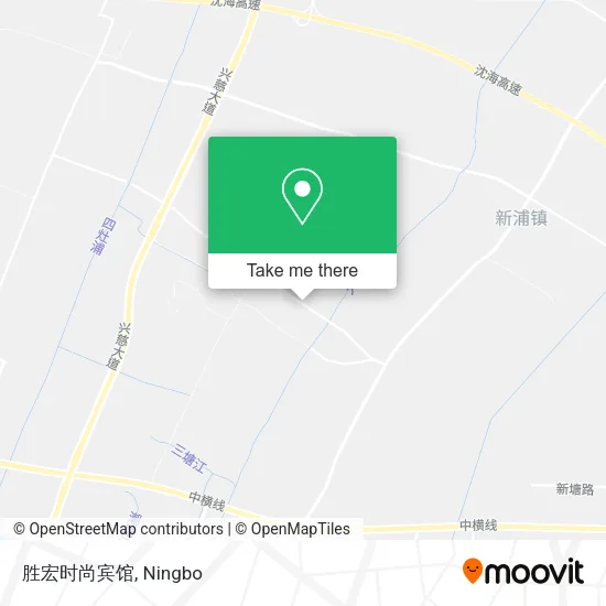 胜宏时尚宾馆 map