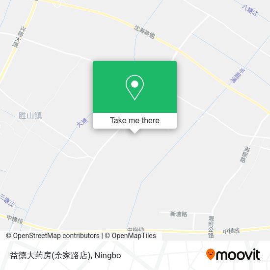 益德大药房(余家路店) map