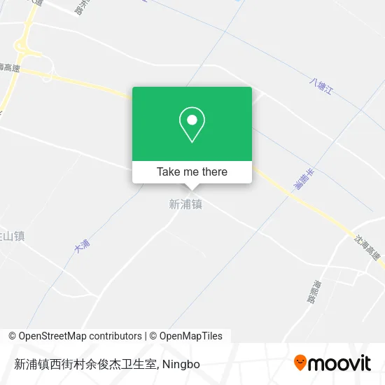 新浦镇西街村余俊杰卫生室 map