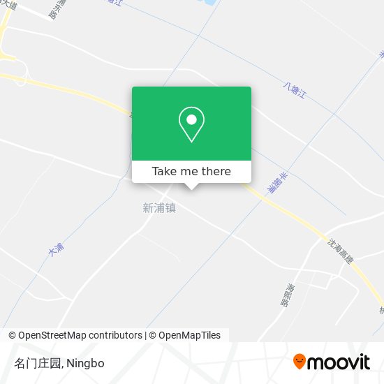 名门庄园 map