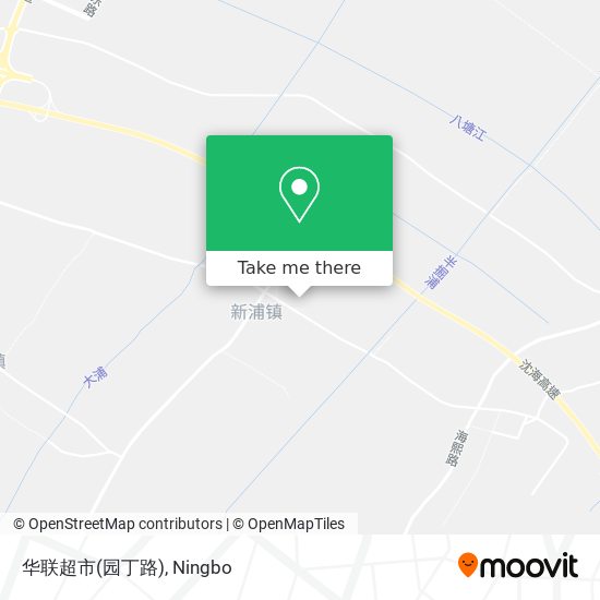 华联超市(园丁路) map
