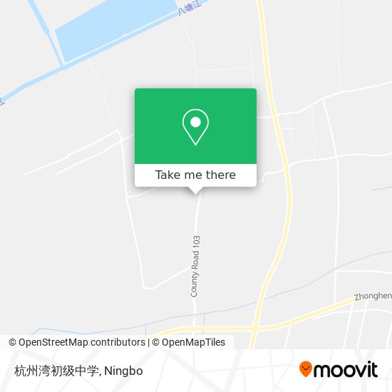 杭州湾初级中学 map