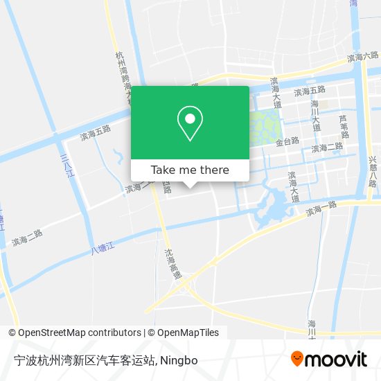 宁波杭州湾新区汽车客运站 map