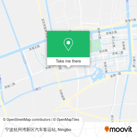 宁波杭州湾新区汽车客运站 map