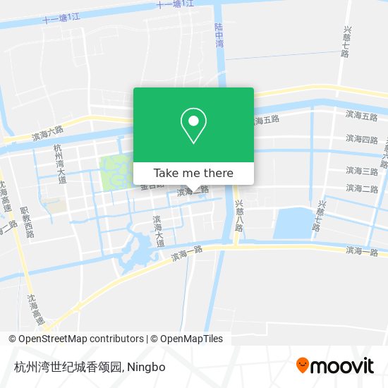 杭州湾世纪城香颂园 map