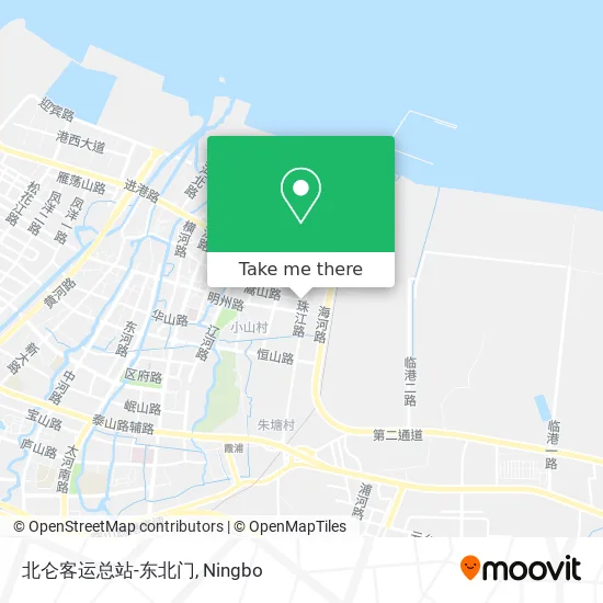 北仑客运总站-东北门 map