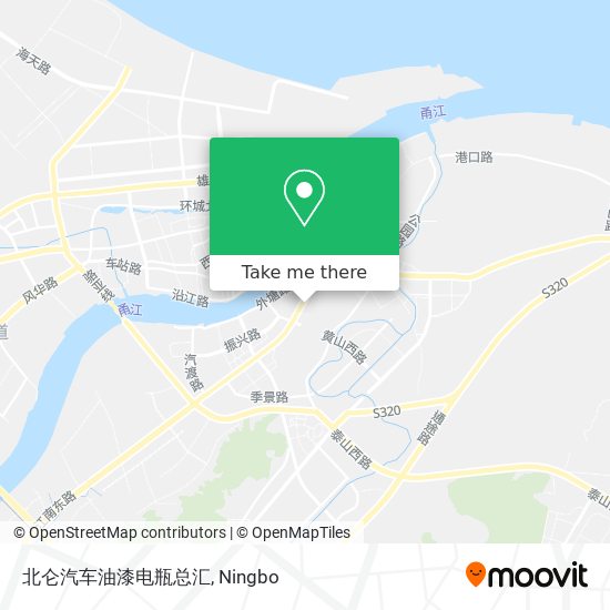 北仑汽车油漆电瓶总汇 map
