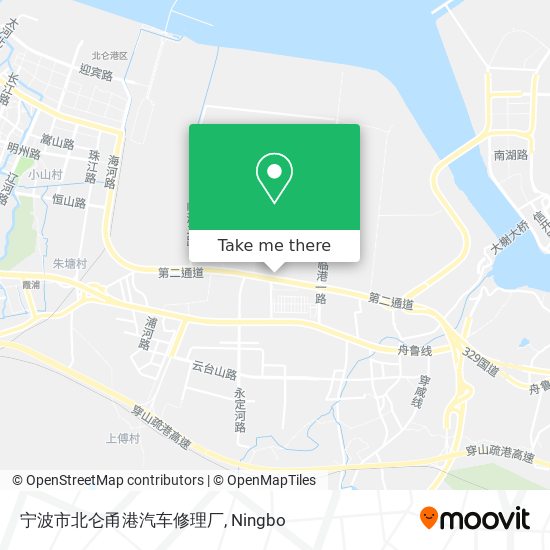 宁波市北仑甬港汽车修理厂 map