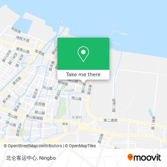 北仑客运中心 map