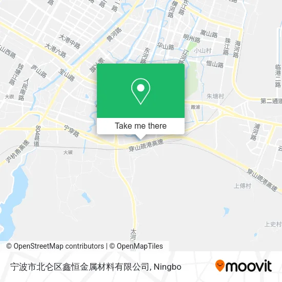 宁波市北仑区鑫恒金属材料有限公司 map