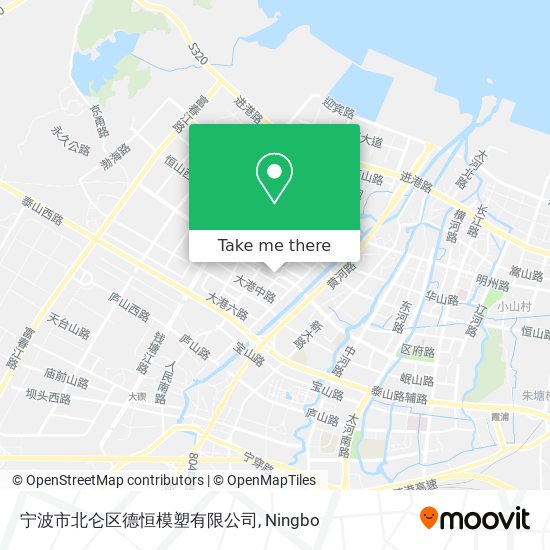 宁波市北仑区德恒模塑有限公司 map