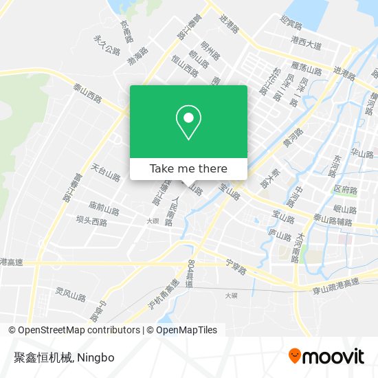 聚鑫恒机械 map