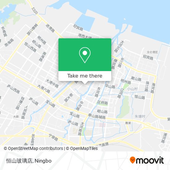 恒山玻璃店 map