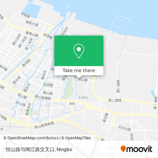 恒山路与闽江路交叉口 map