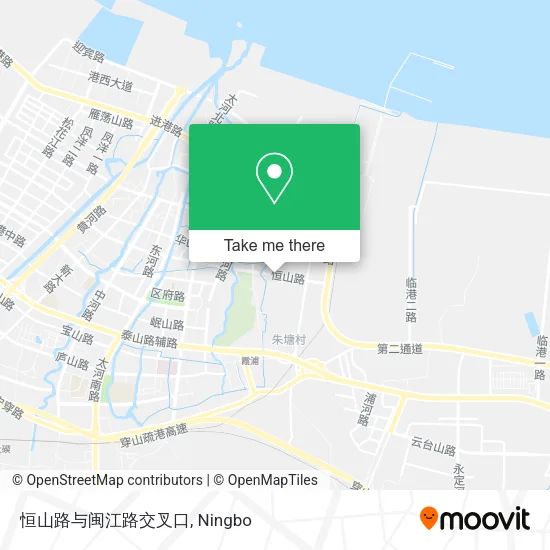 恒山路与闽江路交叉口 map