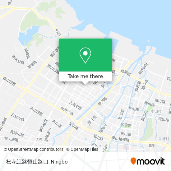 松花江路恒山路口 map