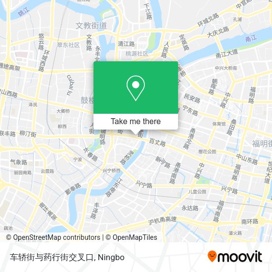 车轿街与药行街交叉口 map