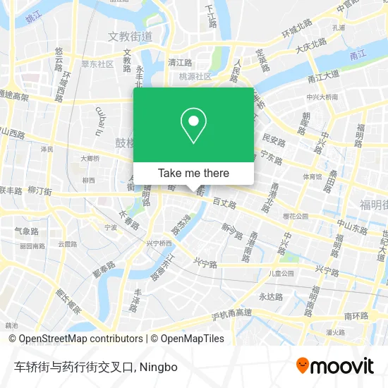 车轿街与药行街交叉口 map