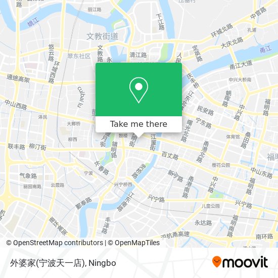 外婆家(宁波天一店) map