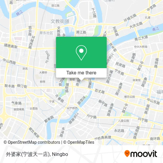 外婆家(宁波天一店) map