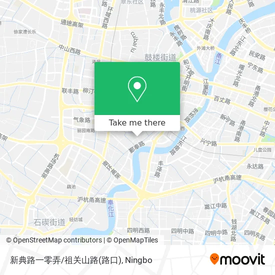 新典路一零弄/祖关山路(路口) map