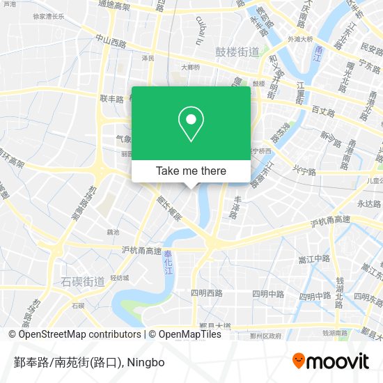 鄞奉路/南苑街(路口) map