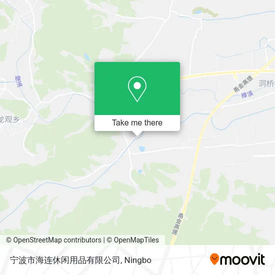 宁波市海连休闲用品有限公司 map