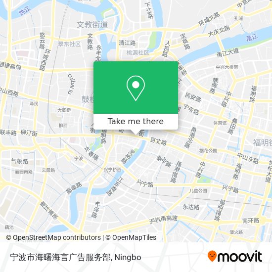 宁波市海曙海言广告服务部 map