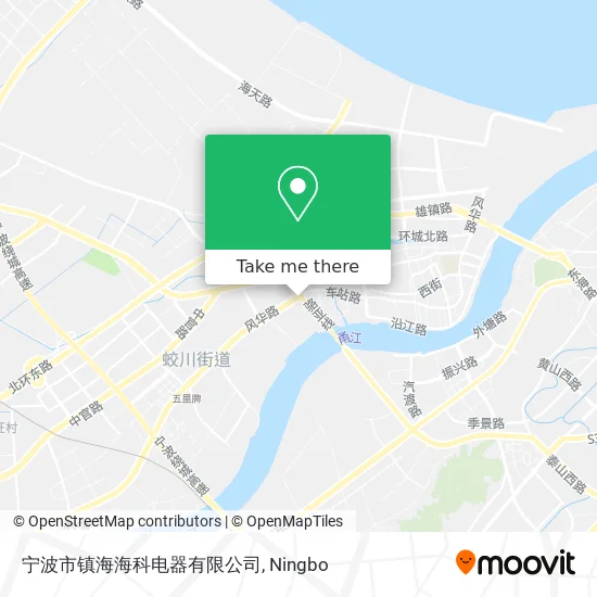 宁波市镇海海科电器有限公司 map