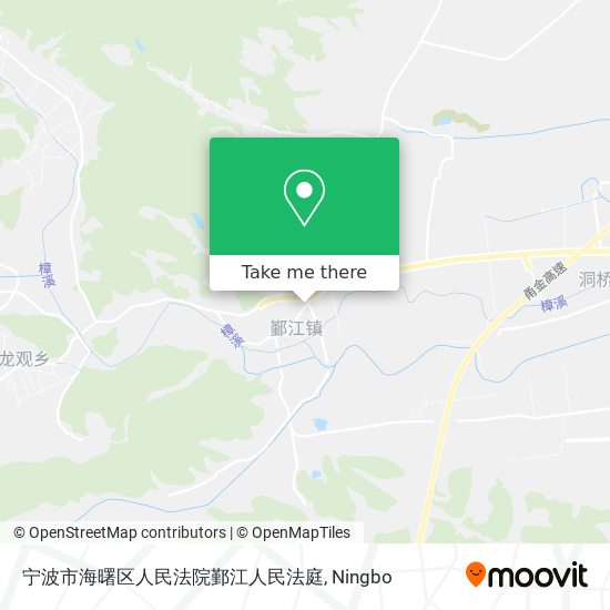 宁波市海曙区人民法院鄞江人民法庭 map