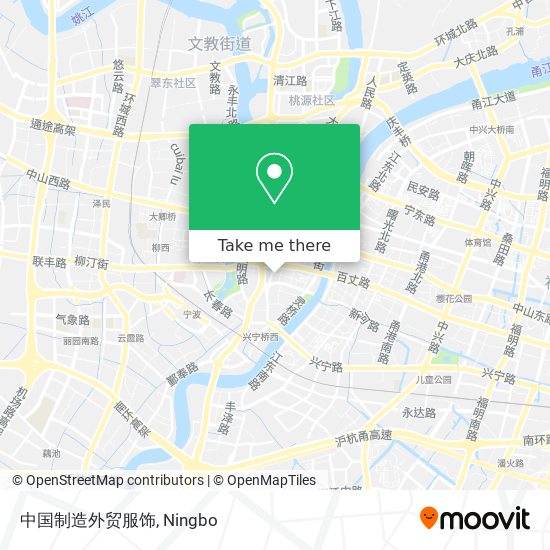 中国制造外贸服饰 map