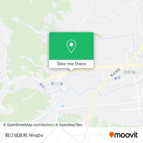 鄞江镇政府 map