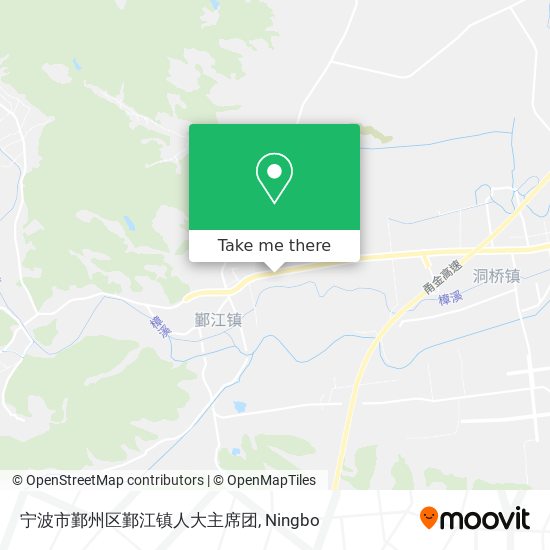 宁波市鄞州区鄞江镇人大主席团 map